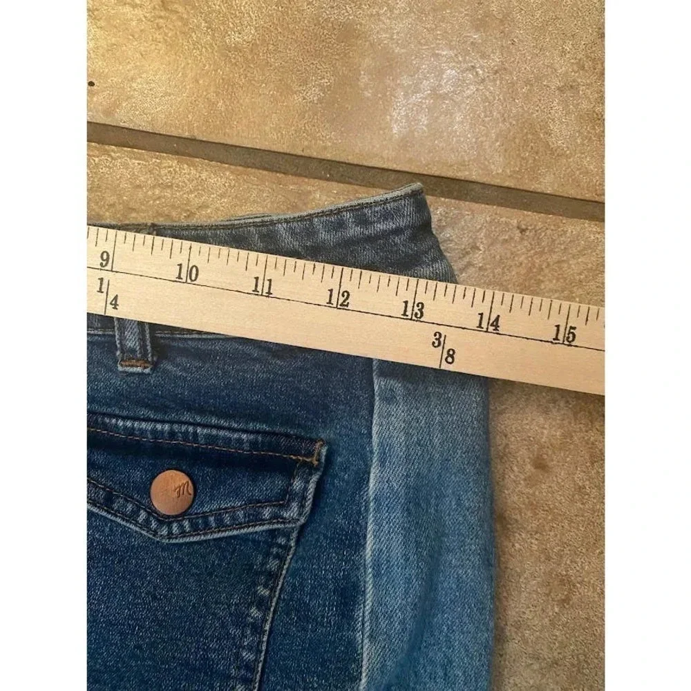 Madewell Size 25 Denim Button-up Jean Skirt Mini Casual Pockets Summer Ready